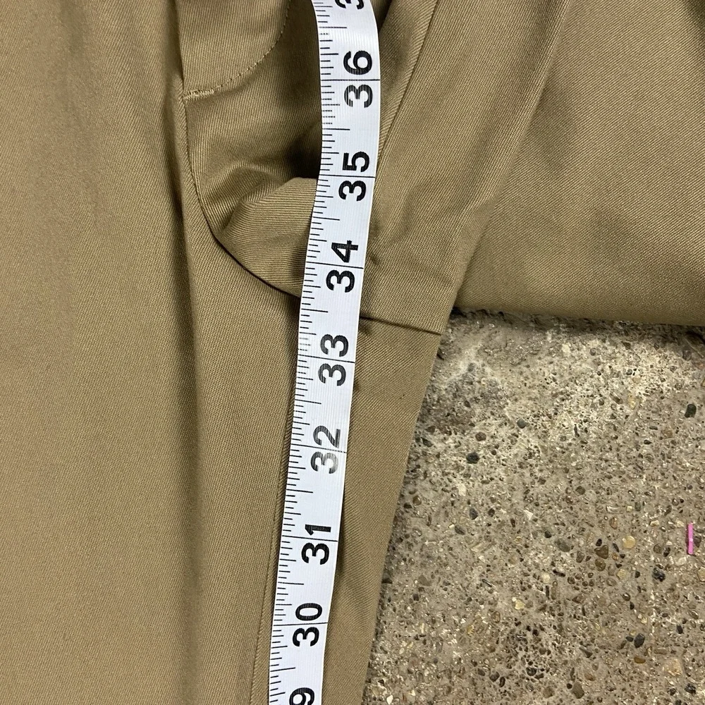 NWT Banana Republic Rapid Movement Chino Pants Size 34x34 Tan Khaki Casual Wear